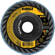 DeWalt DWA8358HTR 4-1/2" Steel Trimmable Flap Disc Z80 T27