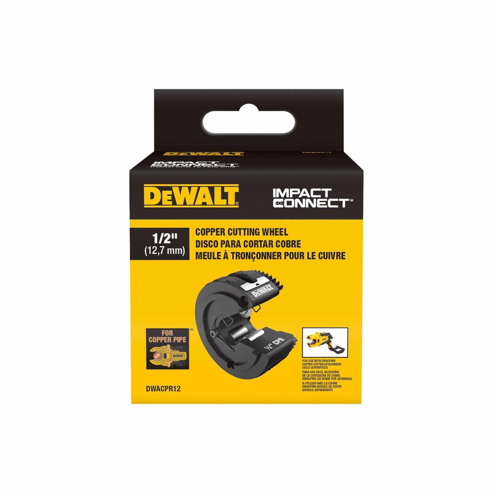 DeWalt DWACPR12 Impact Connect 1/2 in. Copper Cutter Wheel - 4