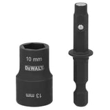 DeWalt DWADEND1013MM 10mm & 13mm Socket w/ Short Extension - 2