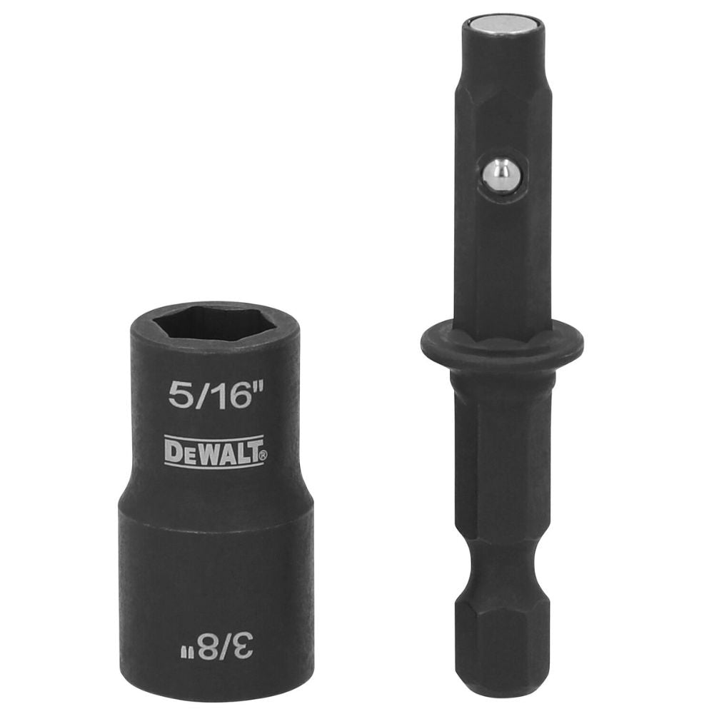 DeWalt DWADEND51638 5/16 & 3/8 Socket w/ Short Extension - 2