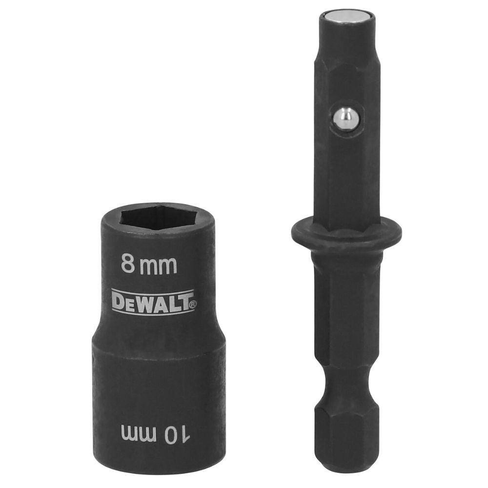 DeWalt DWADEND810MM 8mm & 10mm Socket w/ Short Extension - 2