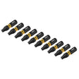 DeWalt DWAF1SQ2IR10 SQ2 FLEXTORQ  1/4 x 1in Impact Driver Bits, 10-Pack