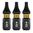 DeWalt DWAF1TX10IR3 T10 FLEXTORQ 1/4 x 1in Impact Driver Bits, 3-Pack