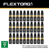 DeWalt DWAF1TX25IR30 T25 FLEXTORQ  1/4 x 1in Impact Driver Bits w/ Case, 30-Pack - 5