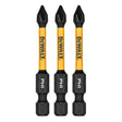 DeWalt DWAF2PH1IR3 PH1 FLEXTORQ 1/4 x 2.25in Impact Driver Bits, 3-Pack