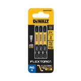 DeWalt DWAF2PH3IR3  PH3 FLEXTORQ 1/4 x 2.25in Impact Driver Bits, 3-Pack - 2