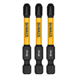 DeWalt DWAF2PH3IR3  PH3 FLEXTORQ 1/4 x 2.25in Impact Driver Bits, 3-Pack - 3