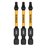 DeWalt DWAF2TX15IR3 T15 FLEXTORQ 1/4 x 2.25in Impact Driver Bits, 3-Pack