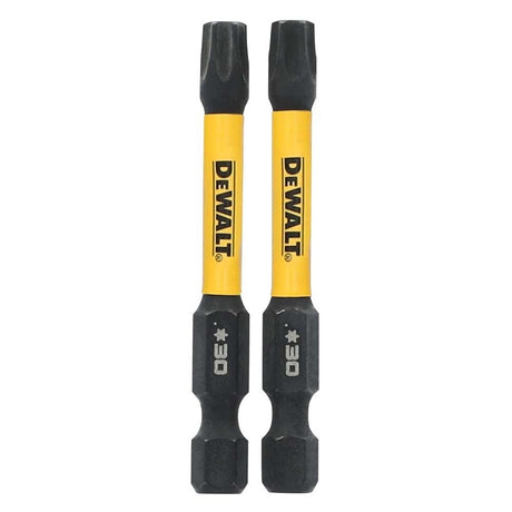 DeWalt DWAF2TX30IR2 ELITE SERIES 2.25 in. T30 Impact Bit Set for Torx Fasteners (2 Piece)