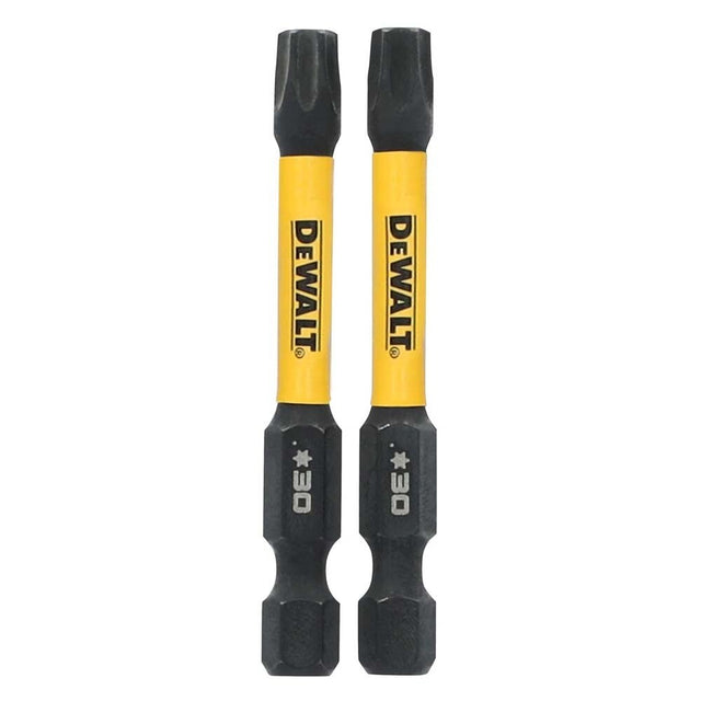DeWalt DWAF2TX30IR2 ELITE SERIES 2.25 in. T30 Impact Bit Set for Torx Fasteners (2 Piece)