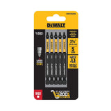 DeWalt DWAF3SQ2IR5 SQ2 FLEXTORQ  1/4 x 3-1/2in Impact Driver Bits, 5-Pack - 2