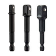 DeWalt DWAFADPTFT3 Elite Series Socket Adapter Set for 1/4", 3/8", and 1/2" Square Drive (3 Piece)