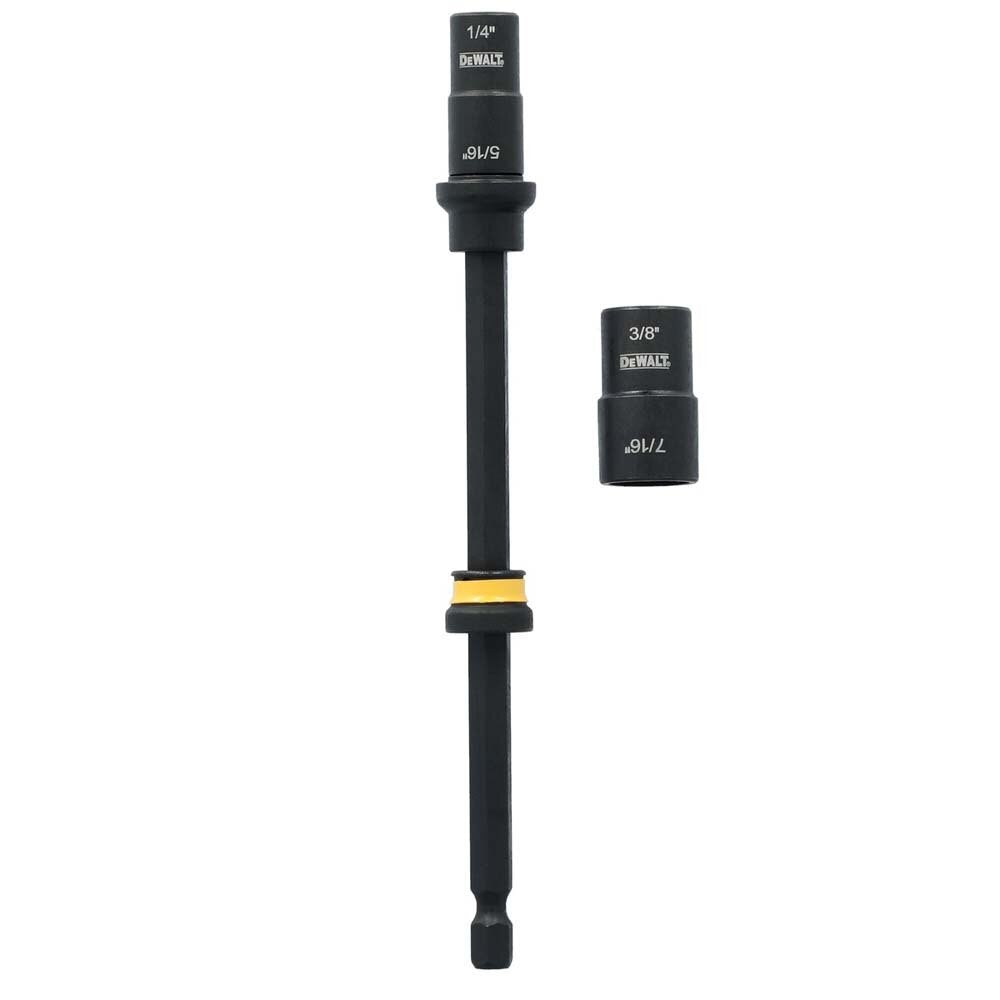 DeWalt DWAFEDENDEXT2 Elite Series 6 in. 4-in-1 SAE Reversible Nut Driver for Impact Drivers