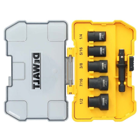 DeWalt DWAFEDND5 ELITE SERIES Cleanable Nut Drivers Set for Impact Drivers (5 Piece)