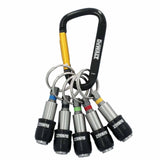 DeWalt DWAFHLDKC5 Keyring Bit Holder Set
