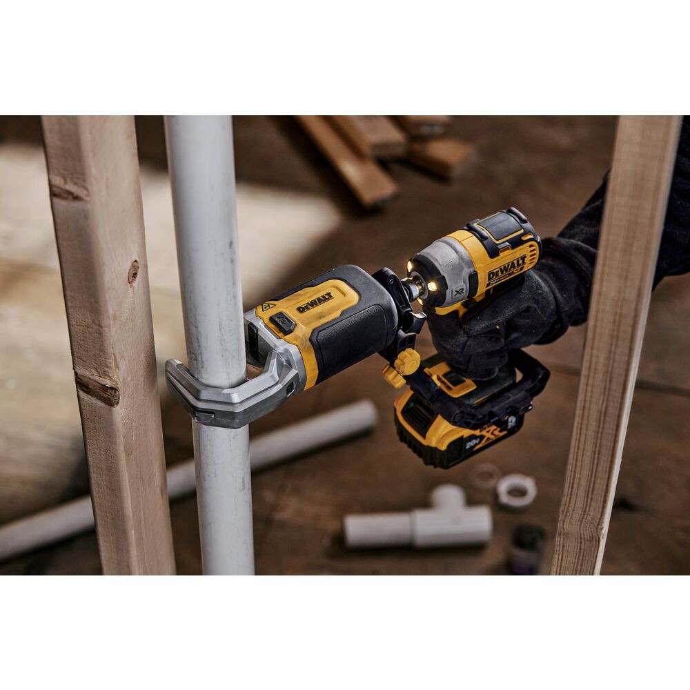 DeWalt DWAPVCIR Impact Connect PVC and PEX Cutting Attachment for Impact Driver - 9