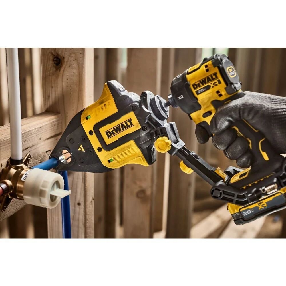 DeWalt DWAPXCIR 1/2" & 3/4" Impact Connect Pex Crimp Ring Attachment , 3/8" - 1" Pinch Rings - 7