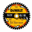 DeWalt DWAW61240 6-1/2" 40T Elite Series Saw Blade