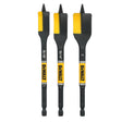 DeWalt DWAWDNS3PC ELITE SERIES Nail Cutting Spade Bit Set for Fast Drilling in Nail-Embedded Wood (3 Piece)