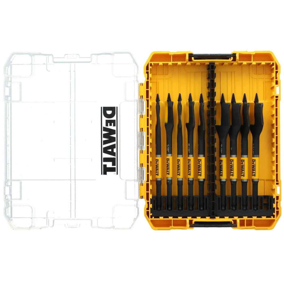 DeWalt DWAWDNS 9PC ELITE Nail Cutting Spade Bit Set 3/8" to 1-1/4" for Nail Embedded Wood - 2