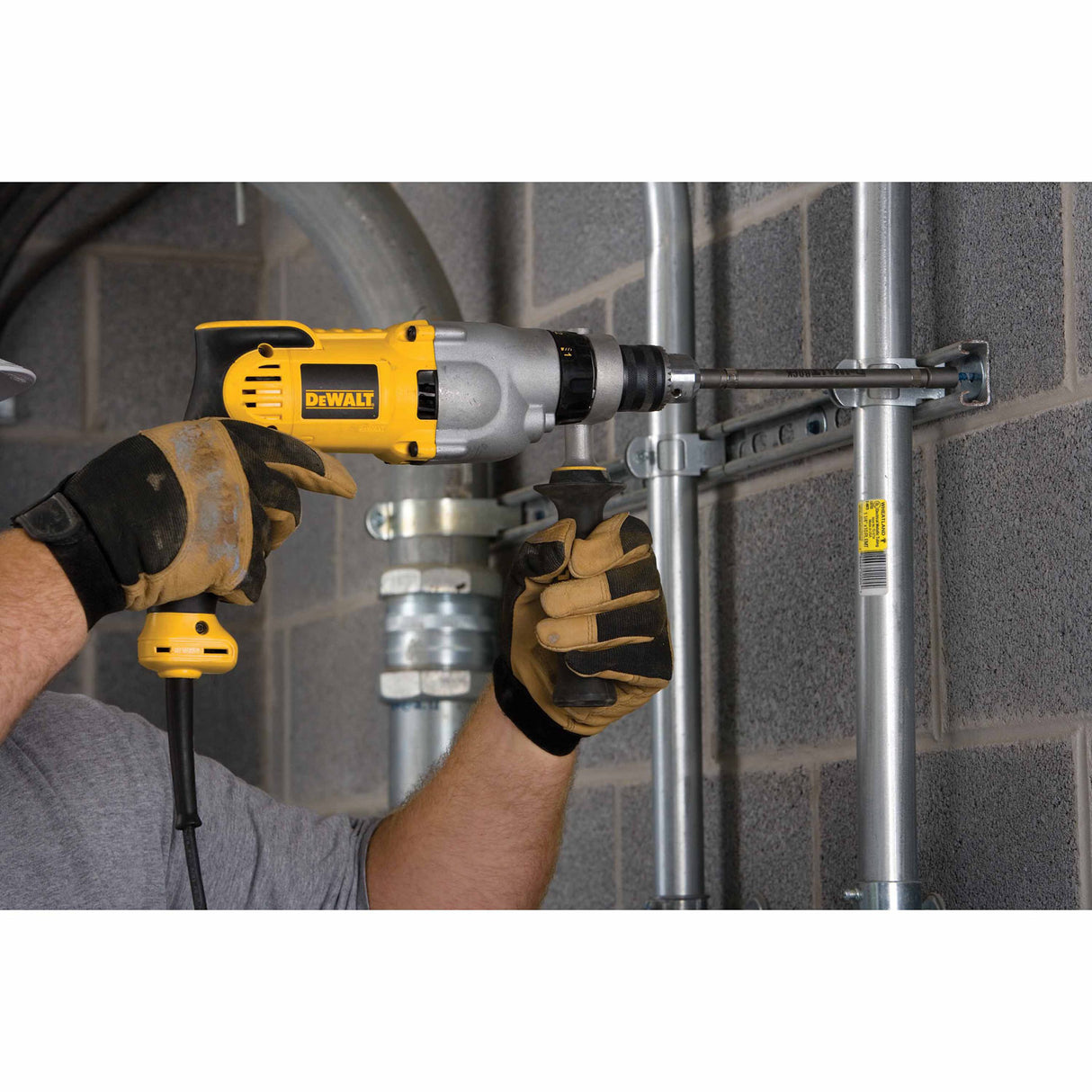 DeWalt DWD520 1/2" 2 Seed Pistol Grip Hammerdrill - 3