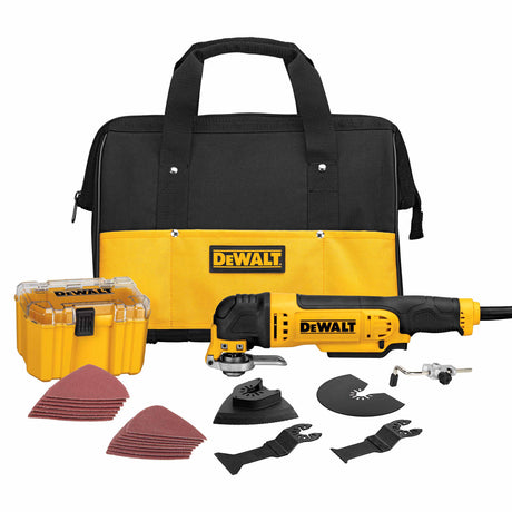 DeWalt DWE315K 3 Amp Oscillating Multi-Tool Kit, 29-Piece