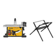 DeWalt DWE7485WS 8-1/4" Compact Jobsite Table Saw With Stand (DWE7485 + DW7451)