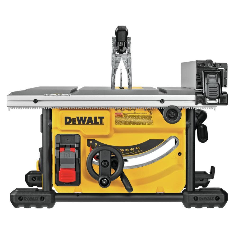 DeWalt DWE7485WS 8-1/4" Compact Jobsite Table Saw With Stand (DWE7485 + DW7451) - 2