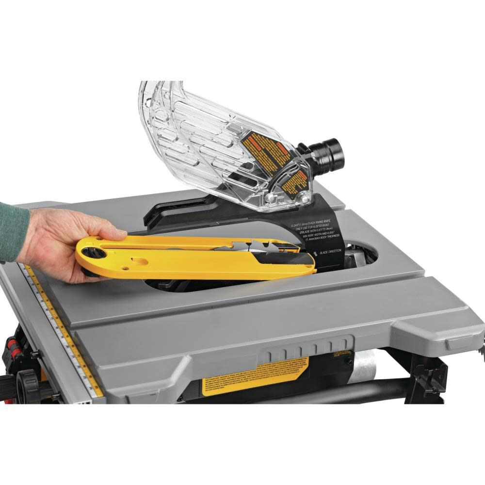 DeWalt DWE7485WS 8-1/4" Compact Jobsite Table Saw With Stand (DWE7485 + DW7451) - 5