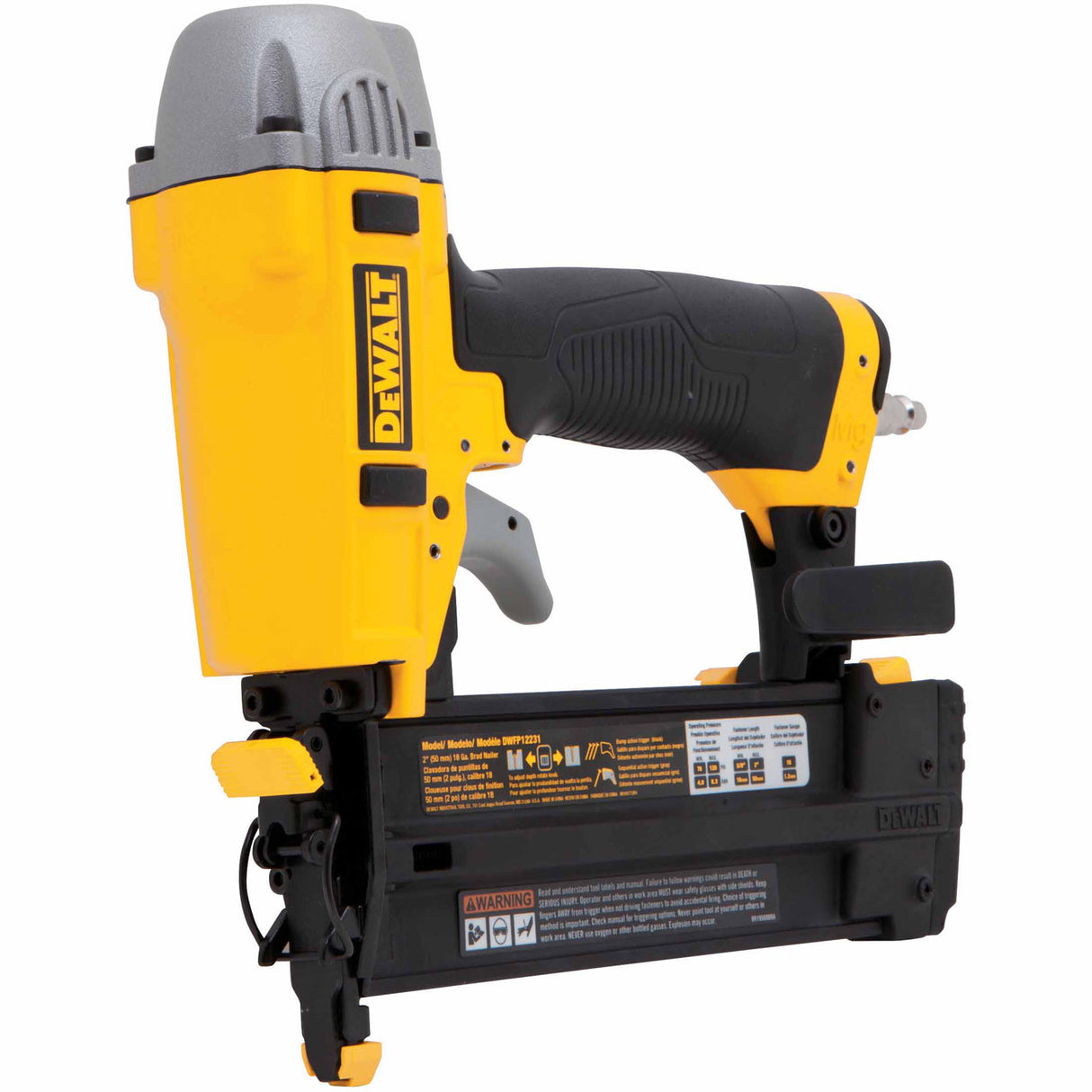 DeWalt DWFP12231 18 Gauge 2" Brad Nailer Kit - 2