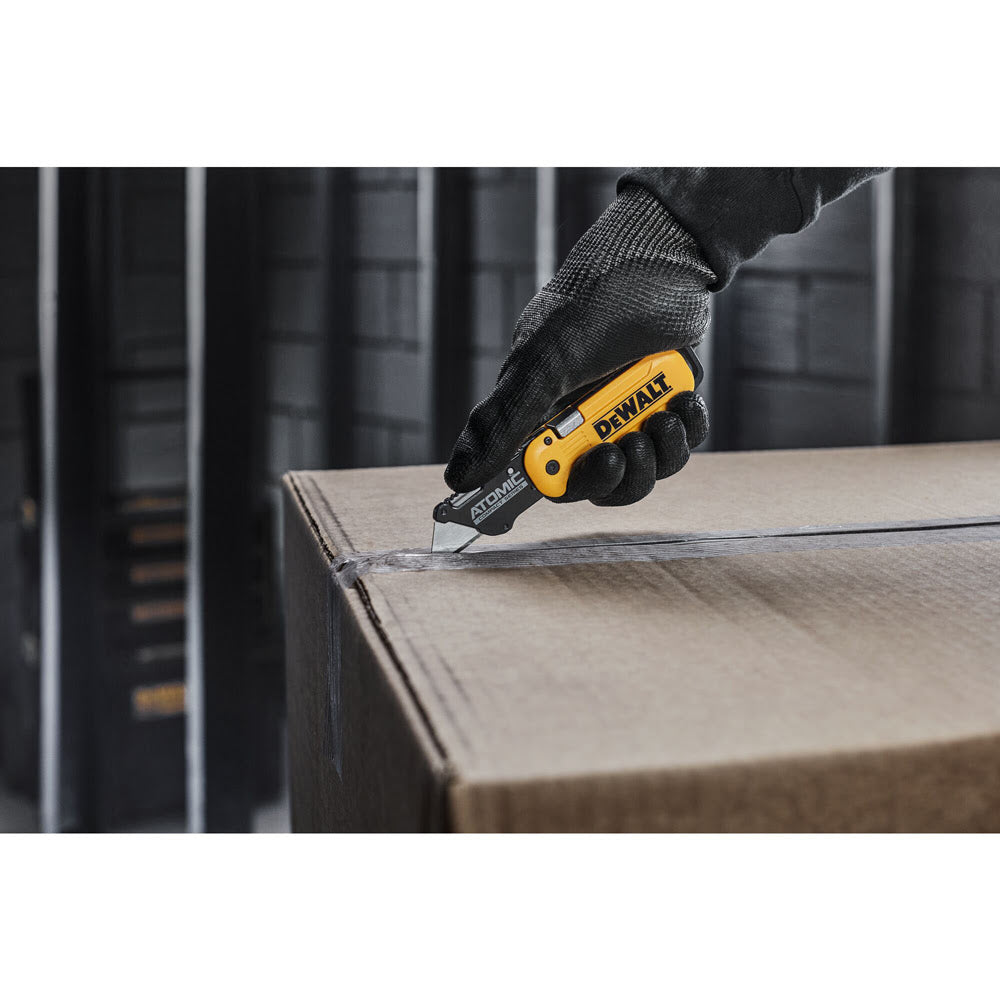 DeWalt DWHT10990 Atomic Compact Series Push and Flip Folding Utility Knife - 17