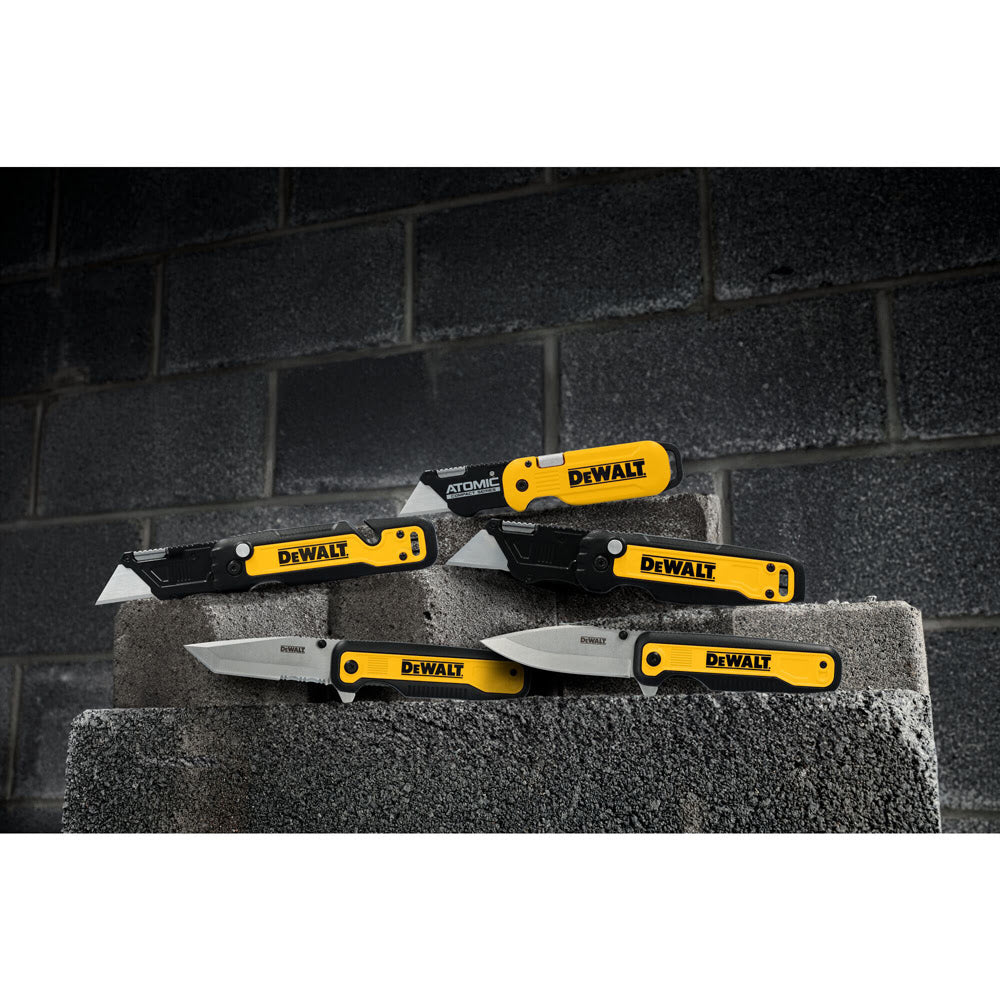 DeWalt DWHT10990 Atomic Compact Series Push and Flip Folding Utility Knife - 19