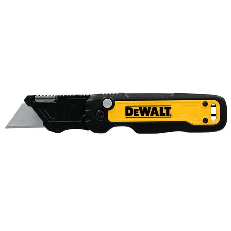 DeWalt DWHT10991 Push & Flip Folding Carbon Finish Blade Utility Knife