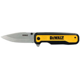 DeWalt DWHT10993 Drop Point Stainless Steel & Beveled Edge Blade Pocket Knife - 4