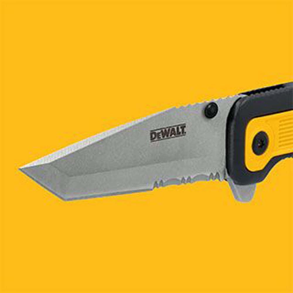 DeWalt DWHT10994 Tanto Stainless Steel and Beveled Edge Blade Pocket Knife - 9