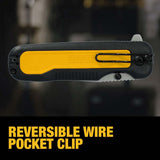 DeWalt DWHT10994 Tanto Stainless Steel and Beveled Edge Blade Pocket Knife - 15