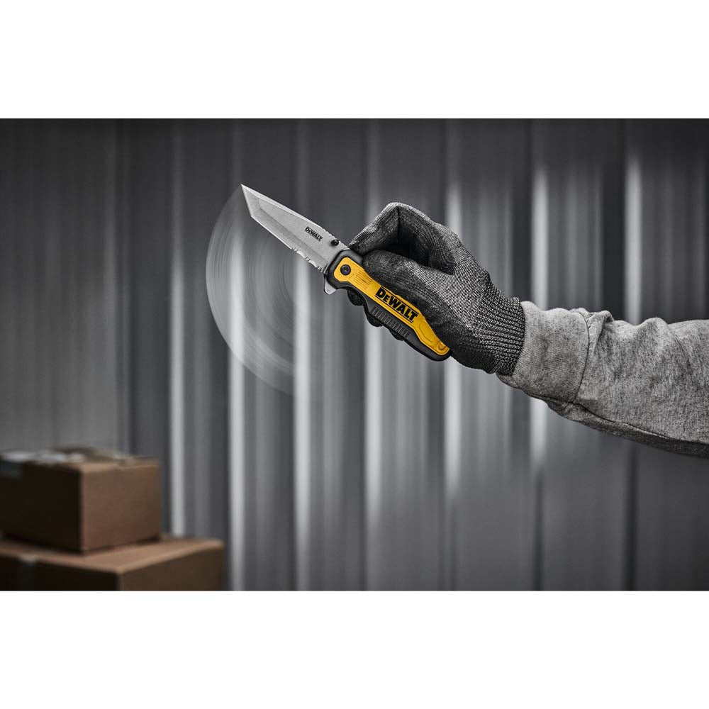 DeWalt DWHT10994 Tanto Stainless Steel and Beveled Edge Blade Pocket Knife - 17