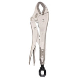 DeWalt DWHT10CR 10" Curved Jaw Locking Plier with Lanyard Ready Adjustment Screw
