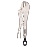 DeWalt DWHT10R 10" Straight Jaw Locking Plier with Lanyard Ready Adjustment Screw