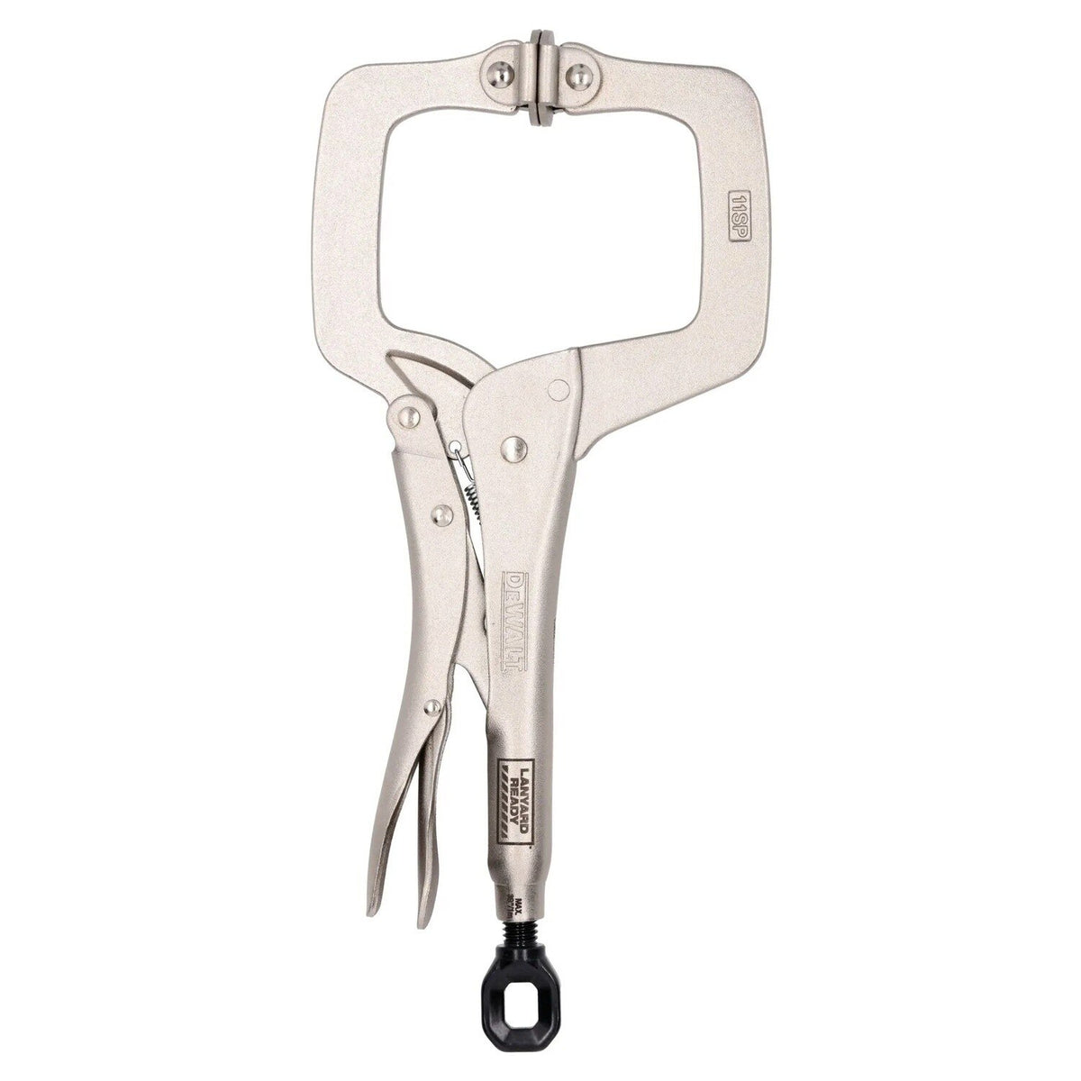 DeWalt DWHT11SP 11" Locking C Clamp with Swivel Pads for Welding and Metal Framing