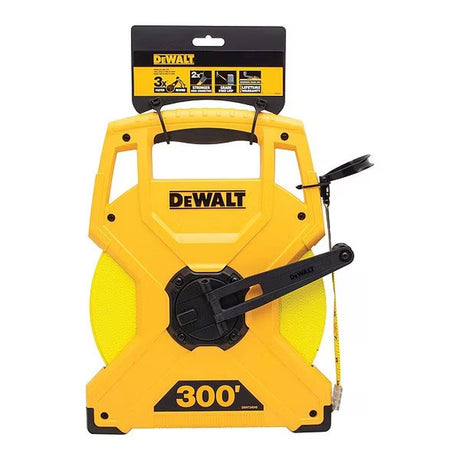 DeWalt DWHT34049 1/2 in. x 300 ft Fiberglass Long Tape with 3:1 Gear Ratio (1 Pack)