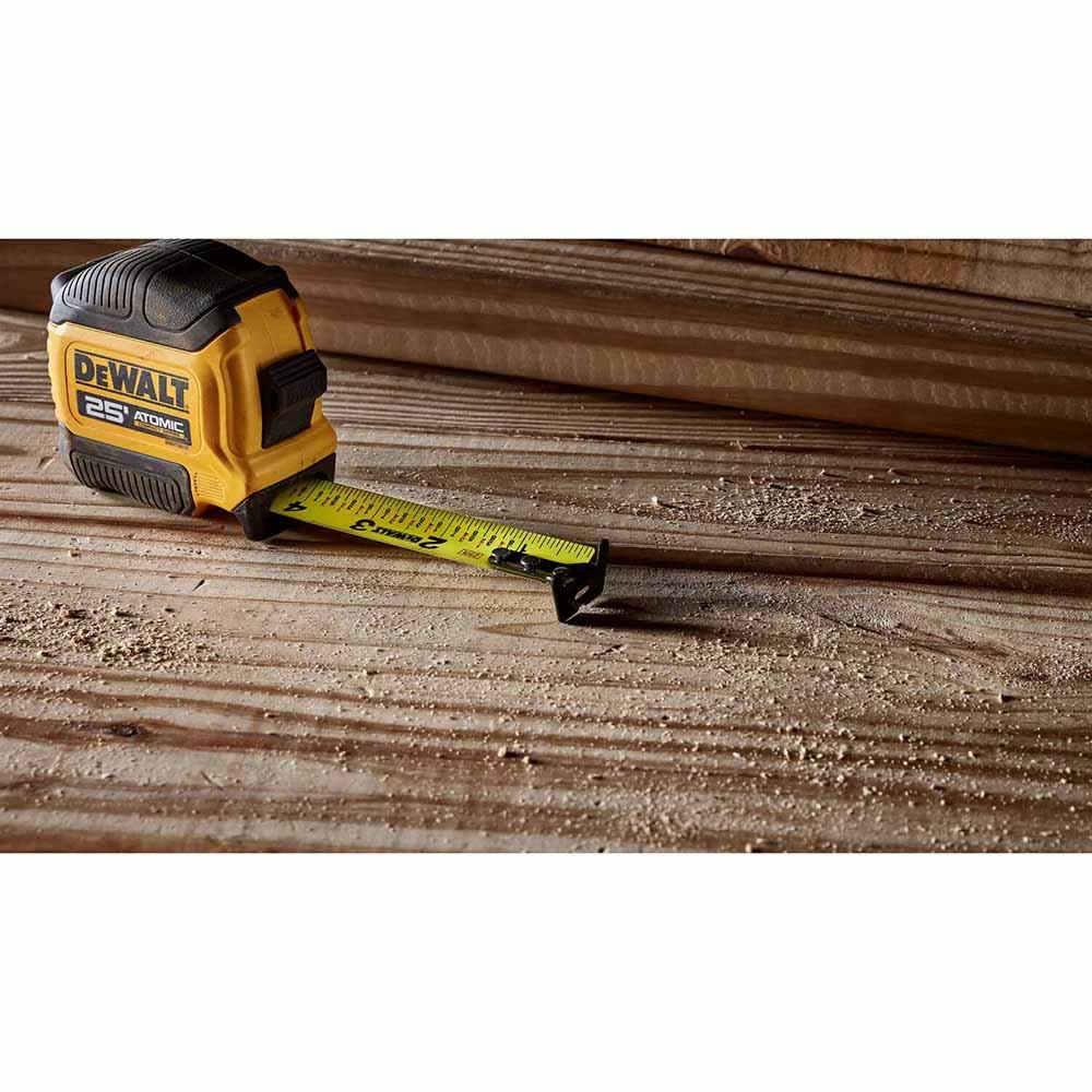 DeWalt DWHT38125S Atomic Compact Series 25 FT TAPE MEASURE - 7