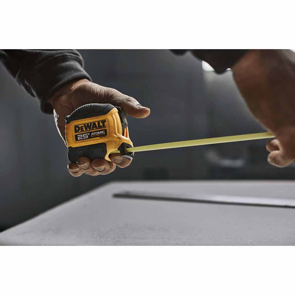 DeWalt DWHT38125S Atomic Compact Series 25 FT TAPE MEASURE - 9