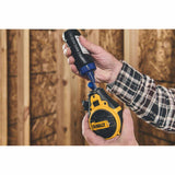 DeWalt DWHT48333BC Bi-Material Chalk Reel Kit with Blue Chalk – Fast Rewind, Precision Line - 8