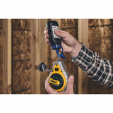 DeWalt DWHT48335 TOUGHSERIES Chalk Reel – Fast 6:1 Rewind, Durable Aluminum Case - 5
