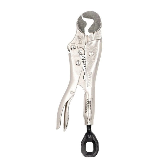 DeWalt DWHT4LW 4" Locking Wrench with Wire Cutter and Lanyard Ready