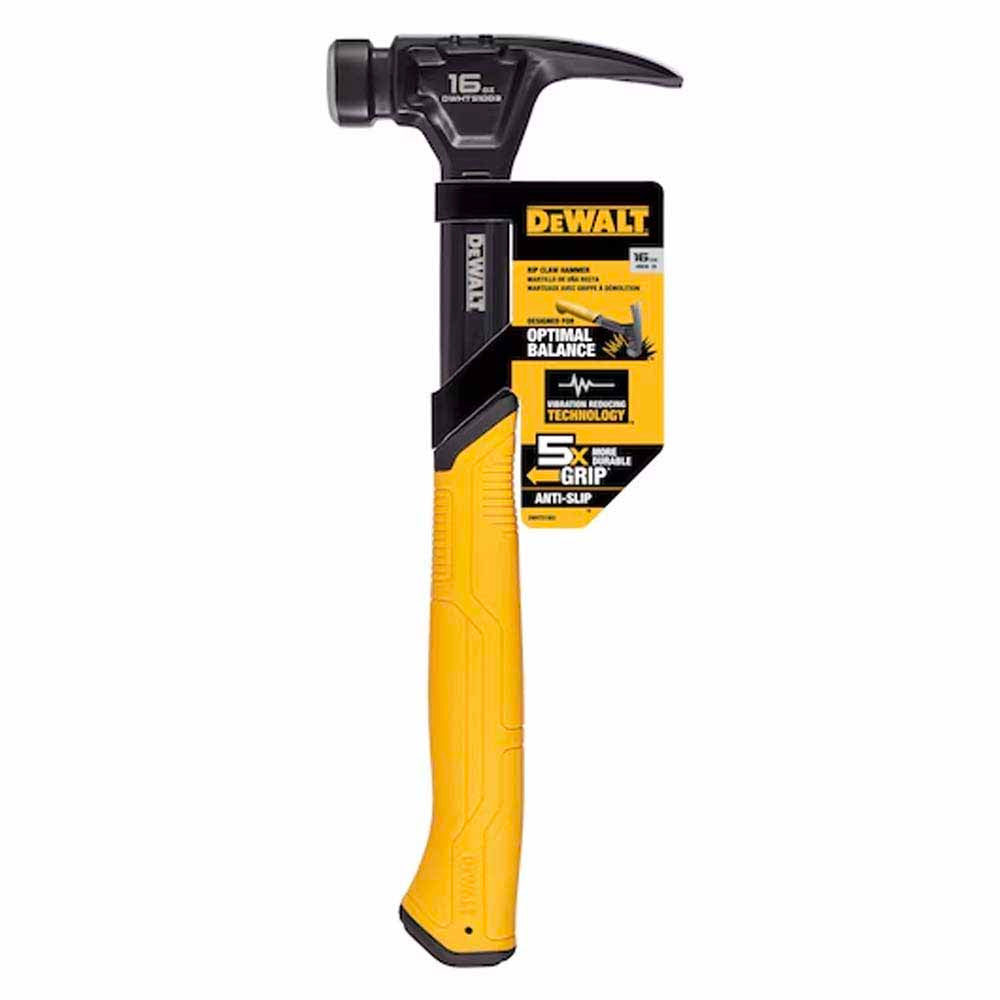 DeWalt DWHT51003 16 oz Rip Claw Nailing Hammer - 2