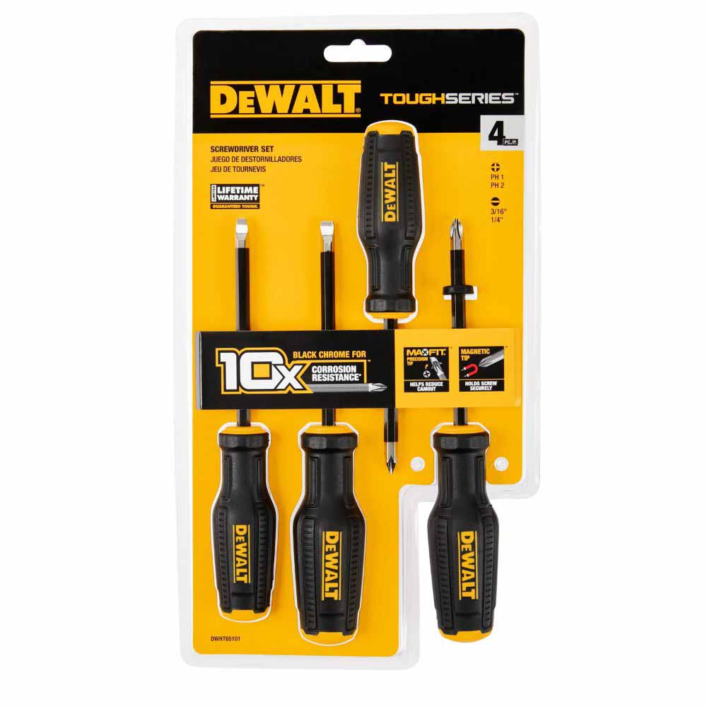 DeWalt DWHT65101 DEWALT® TOUGHSERIES 4PC Screwdriver Set - 3