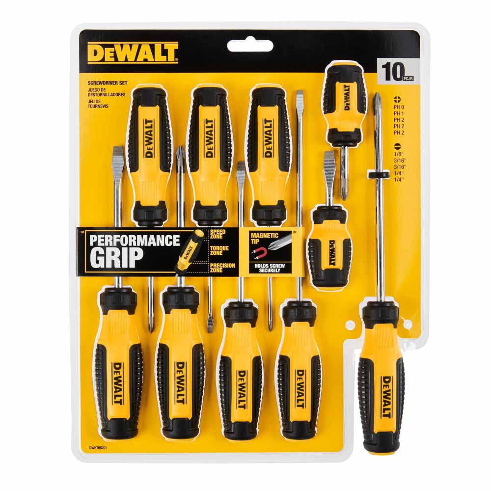 DeWalt DWHT65201 DEWALT® 10PC Screwdriver Set - 3