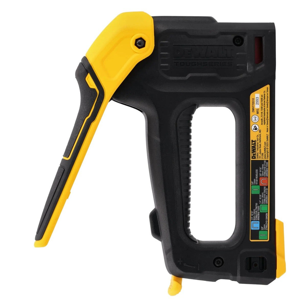 DeWalt DWHT70510 TOUGHSERIES 5-in-1 Multi-Tacker Manual Staple and Brad Nail Tool - 3